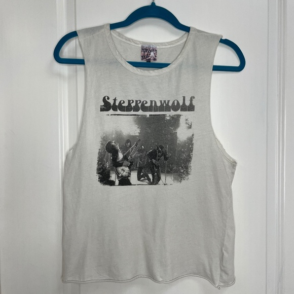 Icons of Culture Steppenwolf "Born to be Wild" Graphic Muscle Tank Top S - Picture 1 of 7